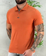 Camisa Polo Terra Cotta Masculina Premium - Calvin Klein