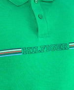 Camisa Polo Verde Masculina Monotype - Tommy Hilfiger