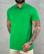 Camisa Polo Verde Menta Masculina Piquet - Aramis