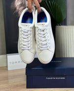 Tênis Branco Masculino Em Cano Baixo Harrison 5D5 - Tommy Hilfiger