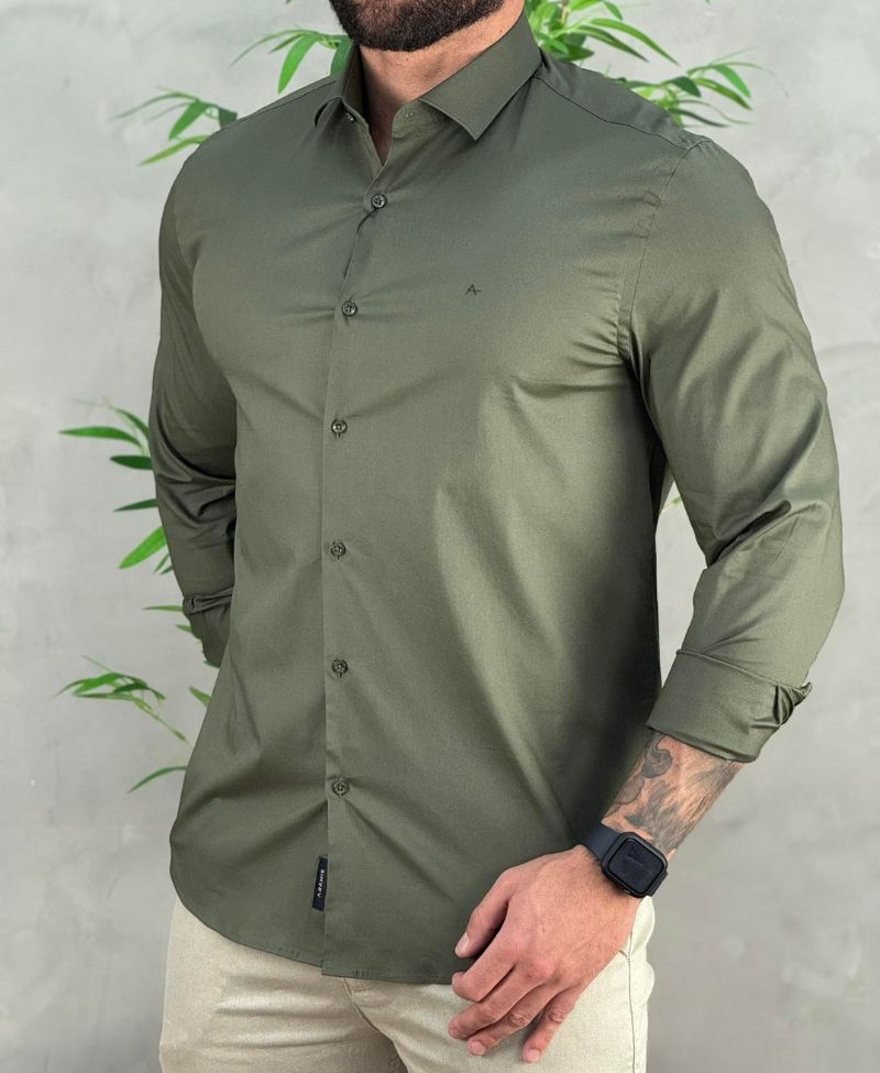 Camisa masculina social fashion