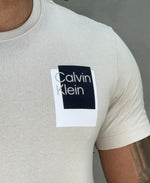 Camiseta Bege Masculina Reissue Tinto - Calvin Klein