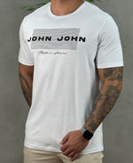 Camiseta Branca Masculina Back Lin - John John