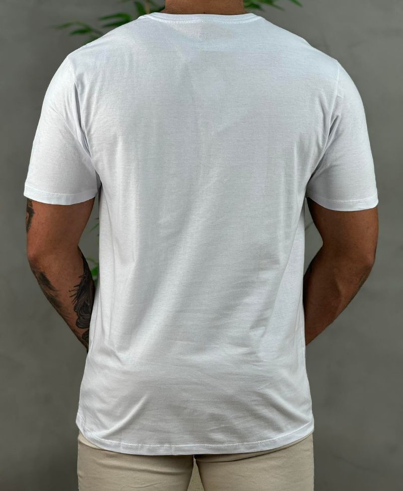 Camiseta Branca Masculina - John John
