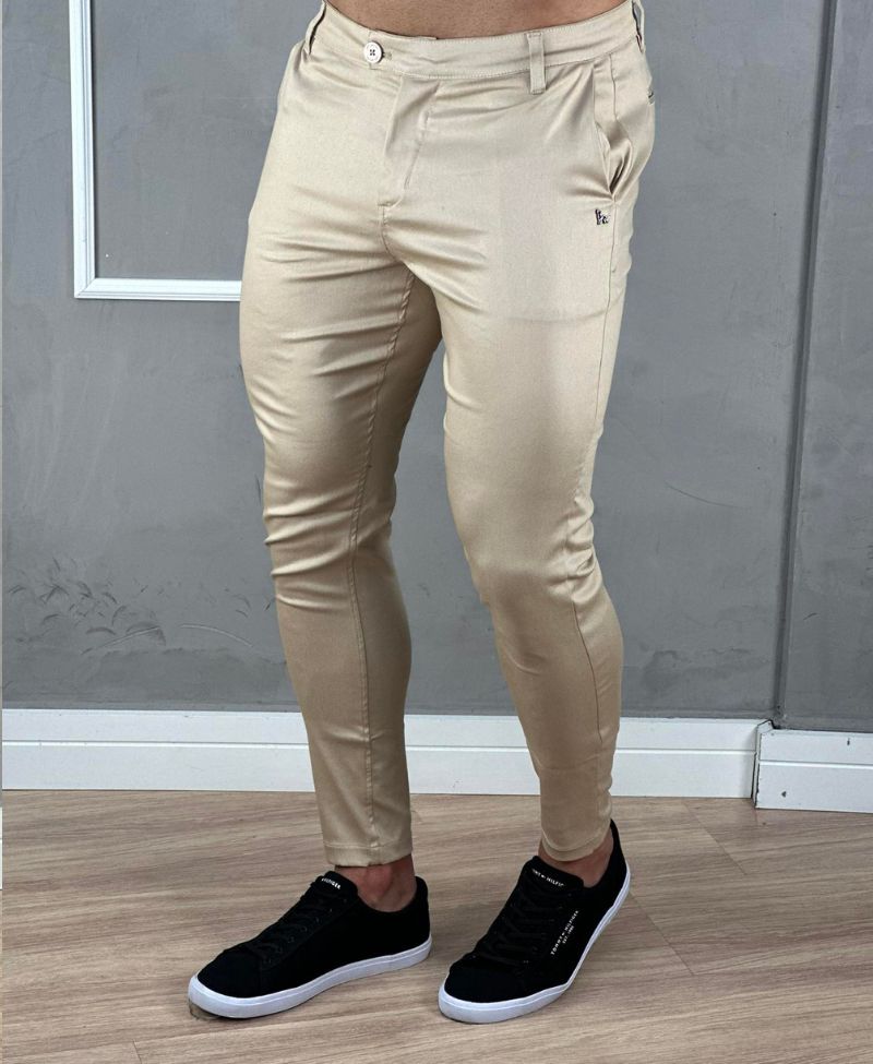 Calça store acetinada masculina