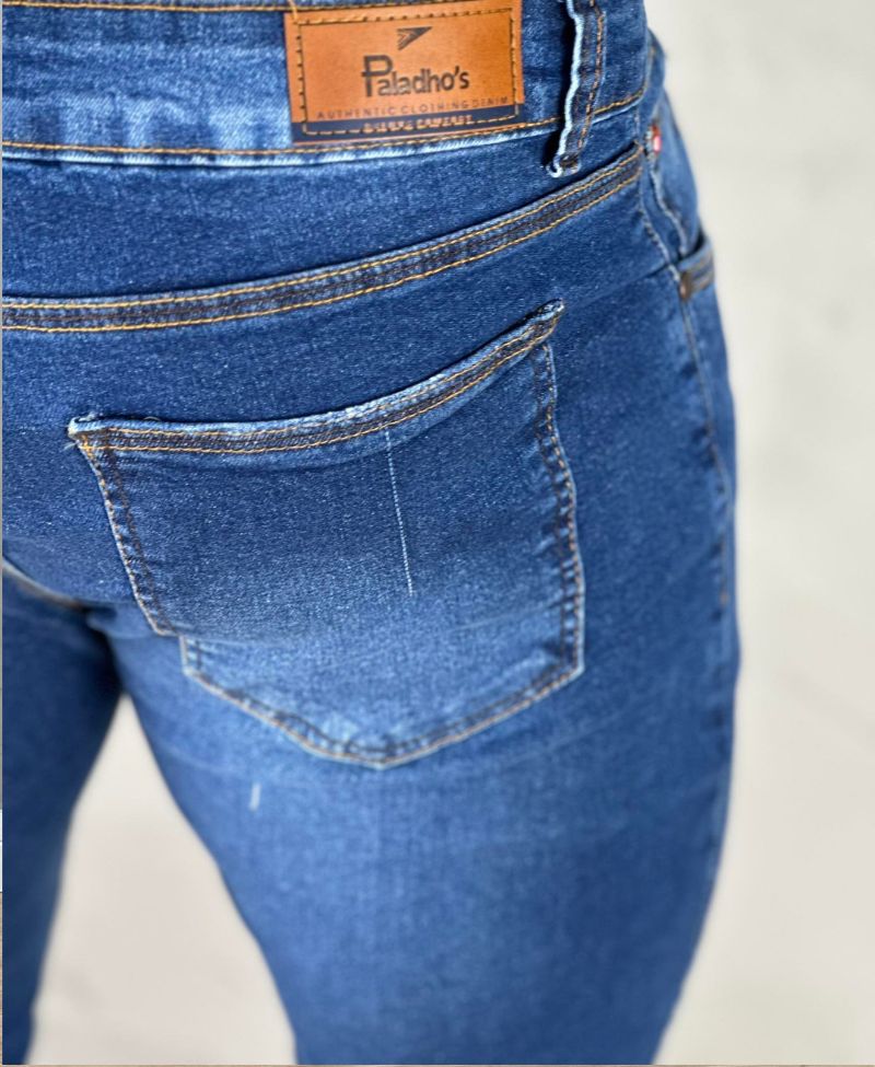 Calça Jeans Masculina Medio Lisa Skinny - Paladho´s Jeans Wear