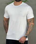 Camiseta Branca Masculina Malha Regular - Aramis