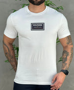 Camiseta Branca Masculina Printed Hilfiger- Tommy Hilfiger
