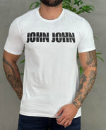 Camiseta Branca Masculina Sketch - John John