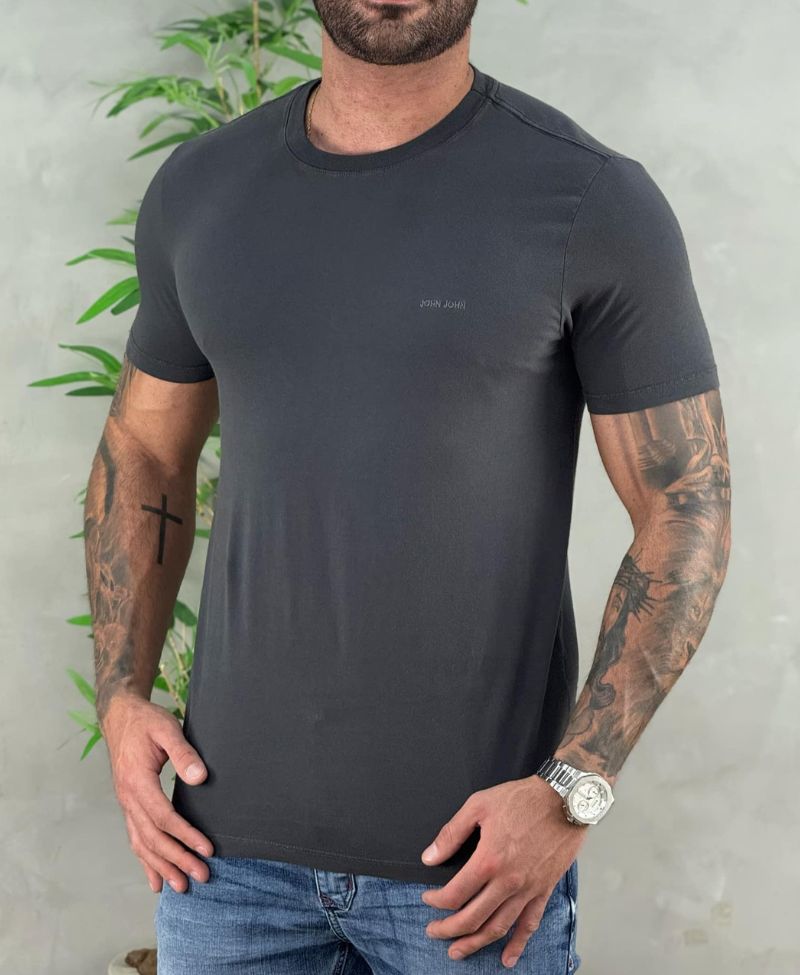 Camiseta Chumbo Masculina New Dirty II - John John