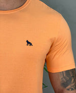Camiseta Laranja Sweet Casual Masculina Wolf - Acostamento