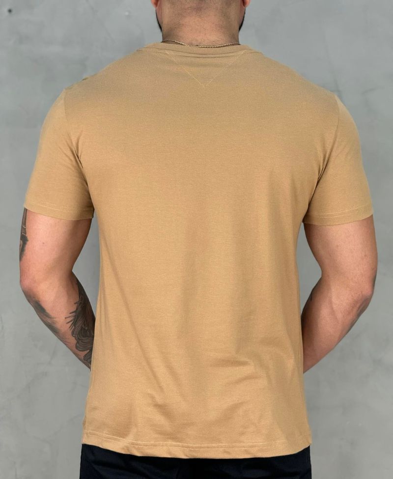 Camiseta Marrom Masculina Est. 1985 - Tommy Hilfiger