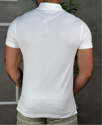 Camisa  Polo Branca Masculina - Tommy Hilfiger