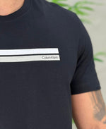 Camiseta Preta Masculina Dulbe Line - Calvin Klein