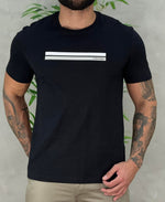 Camiseta Preta Masculina Dulbe Line - Calvin Klein