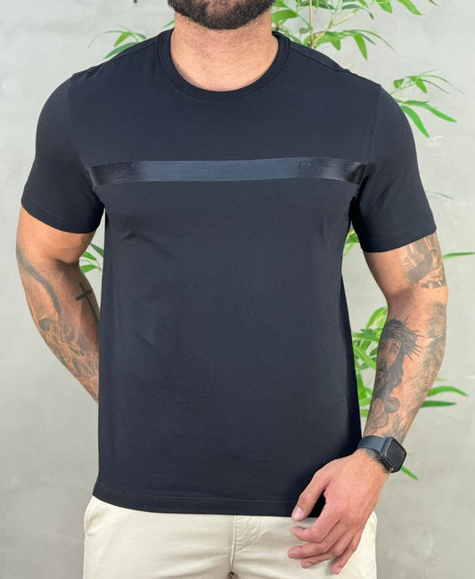 Camiseta Preta Masculina Gel Stick - Calvin Klein