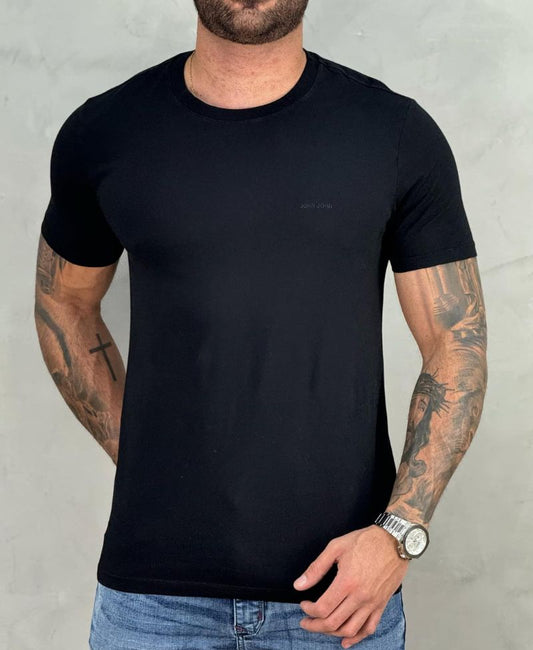 Camiseta Preta Masculina New Dirty II - John John