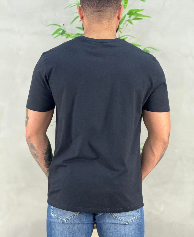 Camiseta Preta Masculina Rg Offset - John John