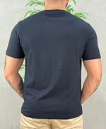 Camiseta Preta Masculina Stripes - Aramis