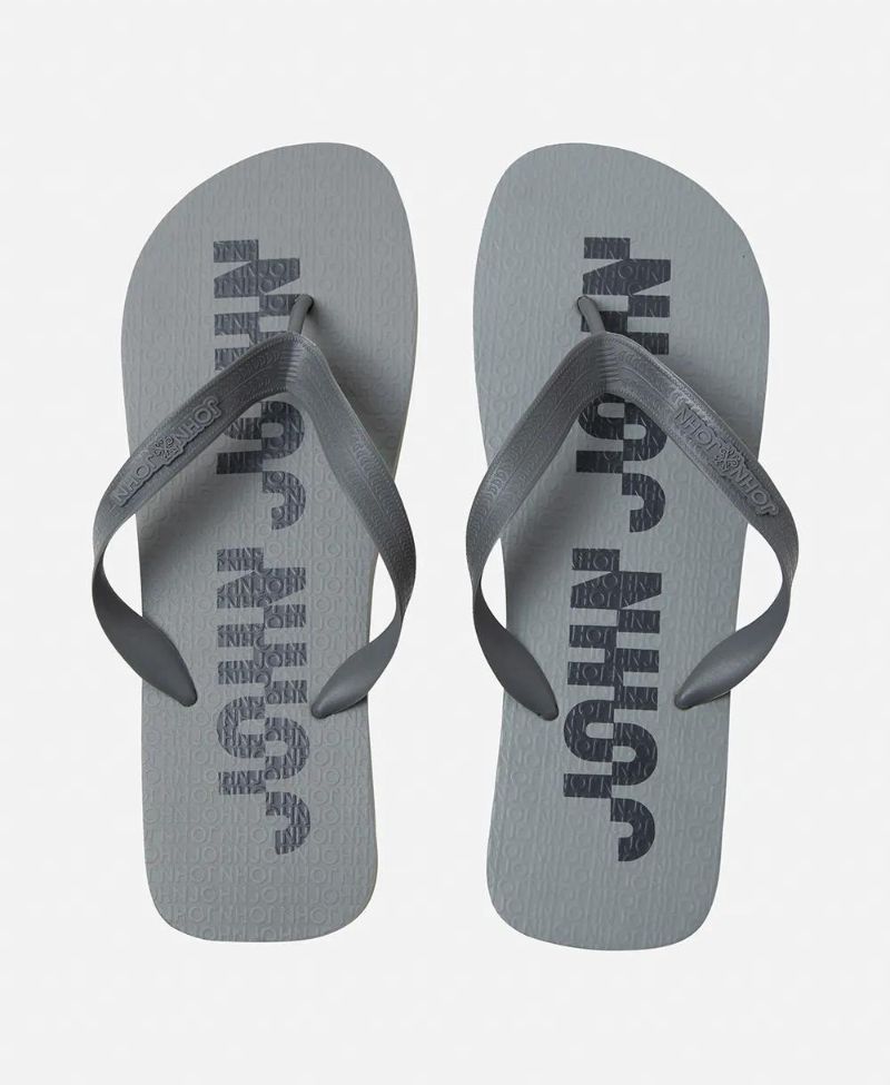 Chinelo Chumbo Masculino Jagged Grey - John John