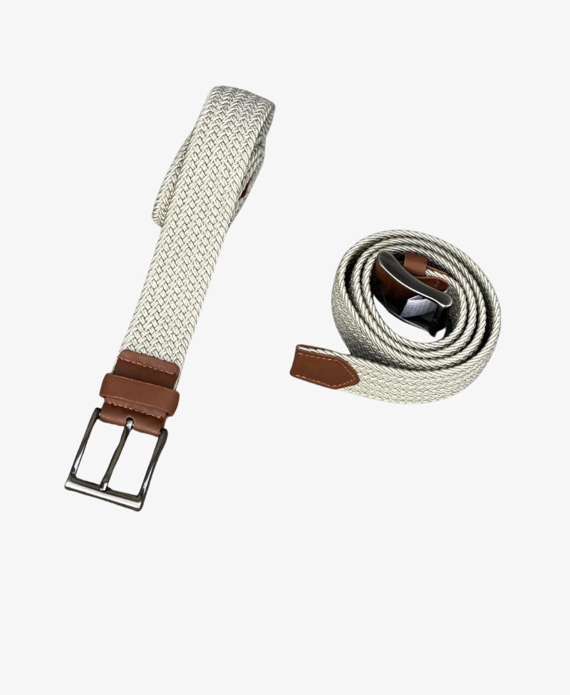 Cinto Bege Masculino Com Elastano - Paladho´s Jeans Wear