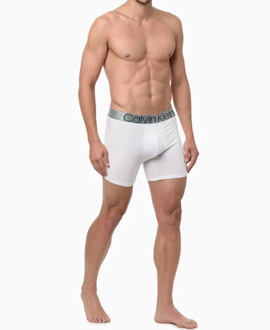 Cueca Box Branca Underwear Cotton - Calvin Klein