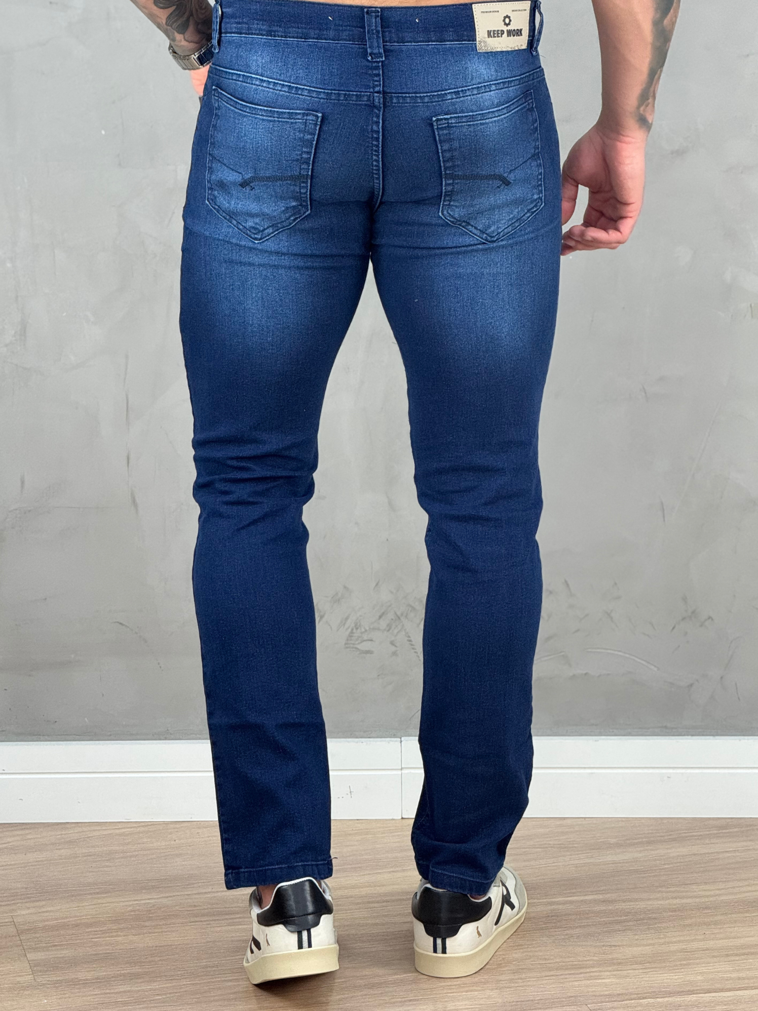 Kit 2 Calças Jeans Masculino Slim - Keep Work