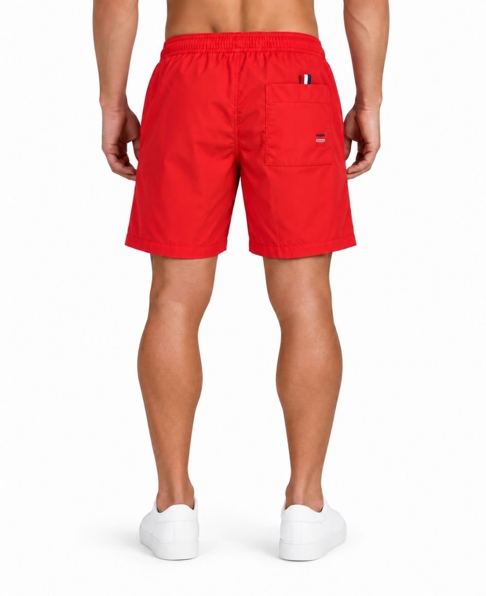 Bermuda Banho Média Detalhe Lateral Th - Tommy Hilfiger