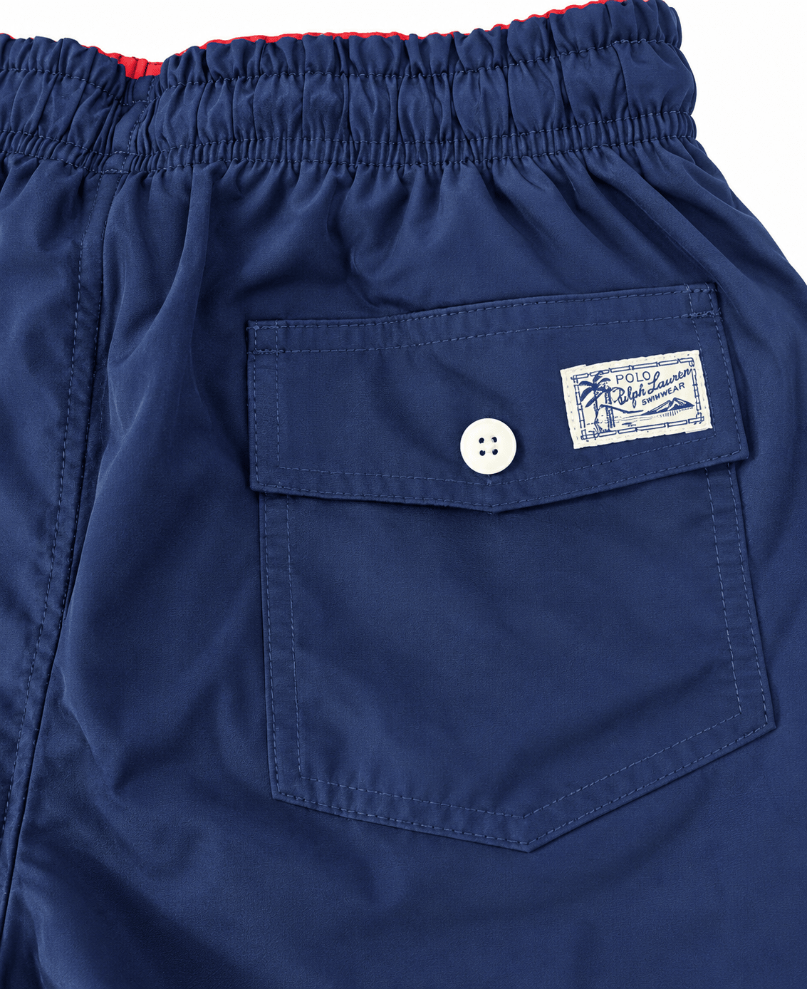 Shorts Praia Azul Marinho Masculino Liso - POLO