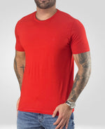 Camiseta Vermelha Masculina Básica - Forum