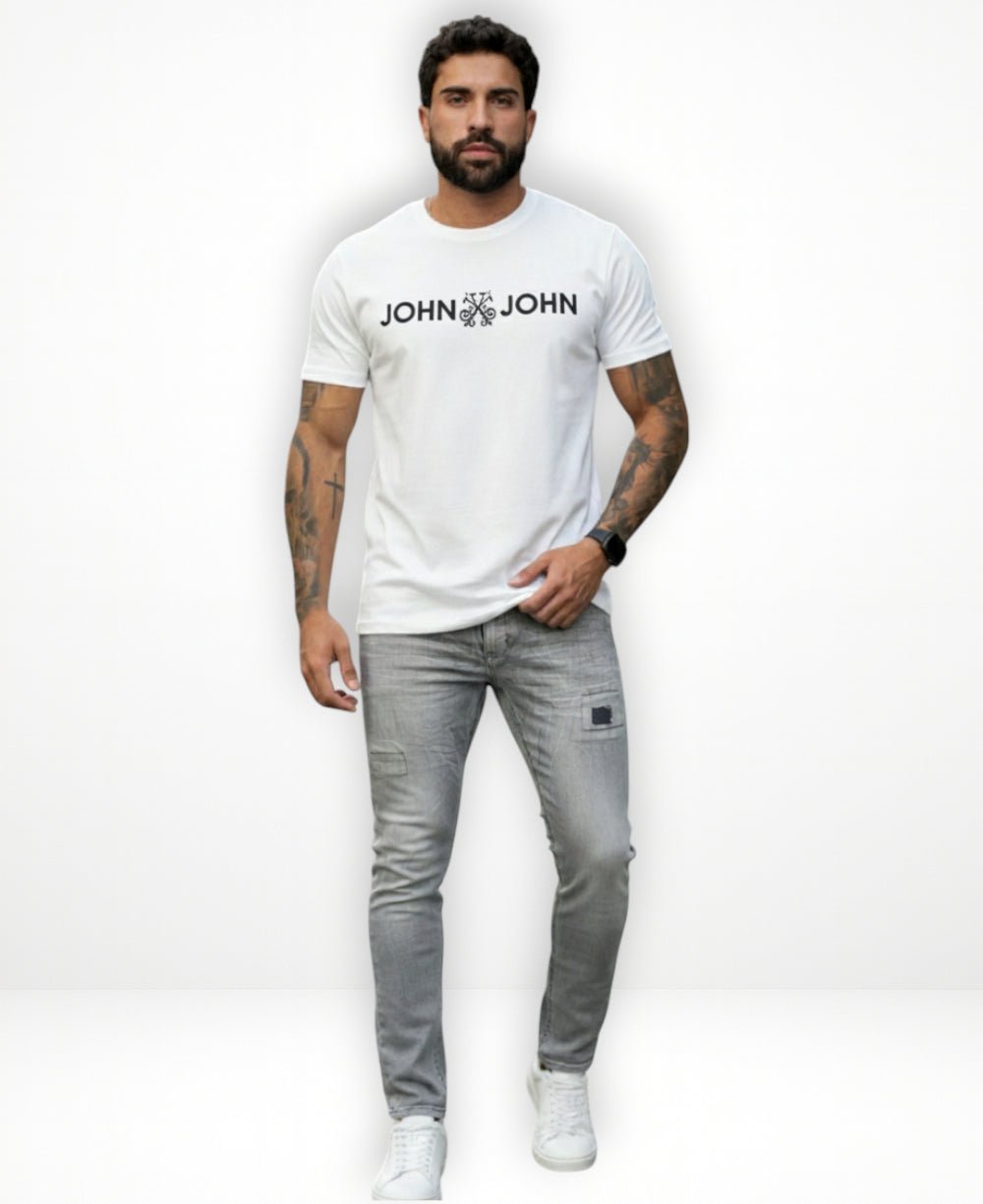Camiseta Branco Masculina JJ - John John