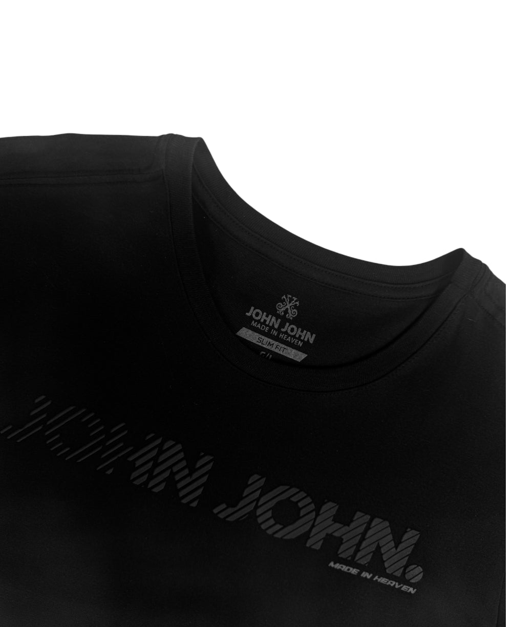 Camiseta Regular Fit Shades Black - John John
