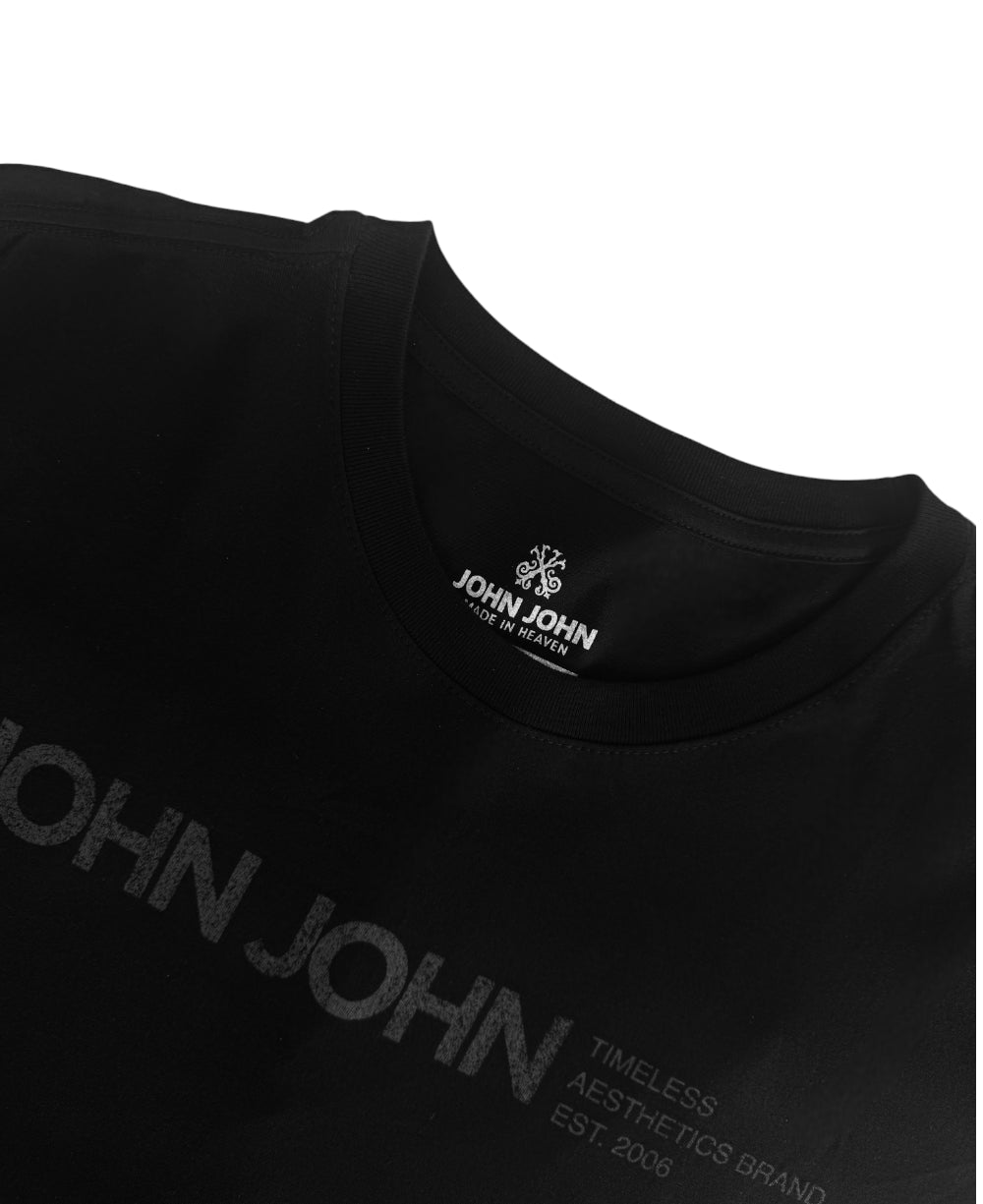 Camiseta T -Shirt Timeless Masculina Preto - John John