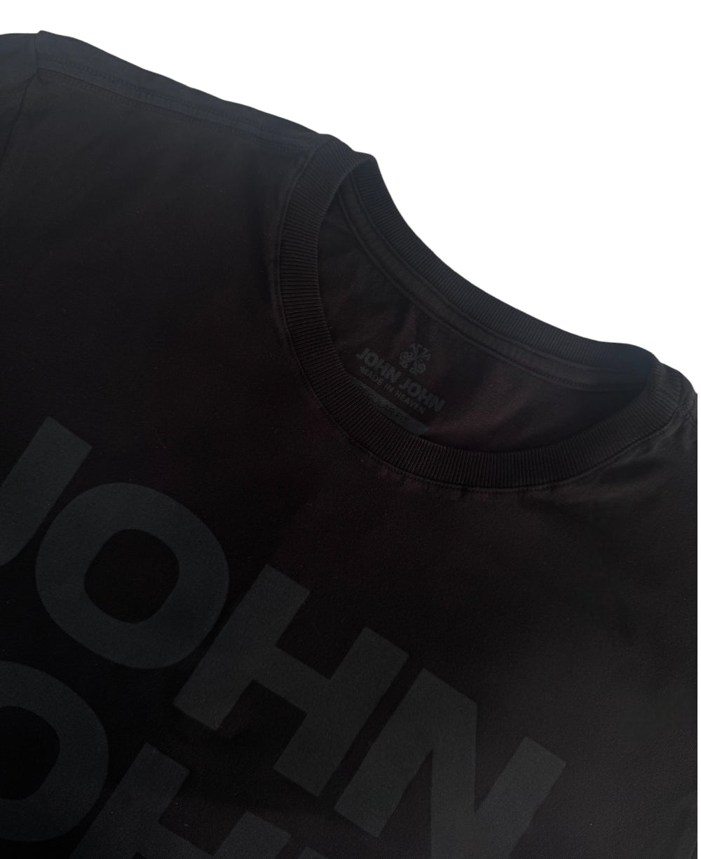 Camiseta T -Shirt Find Joh Masculina Preto - John John