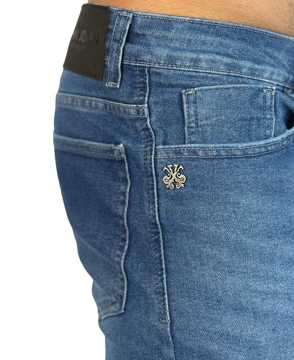 Calça Jeans Médio Super Skinny Masculina - John John