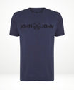 Camiseta Regular Fit JJ Basic Azul Escuro - John John