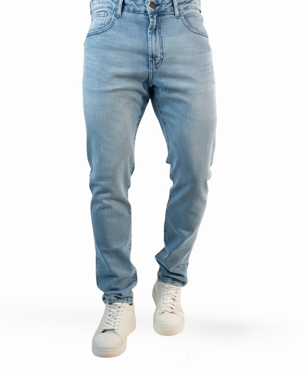 Calça Jeans Delavê Masculino Skinny - John John