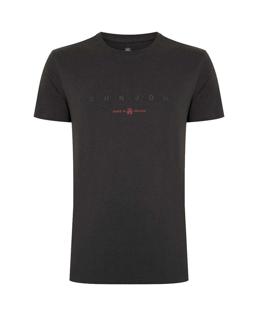 Camiseta Chumbo Masculina Slim Fit - John John
