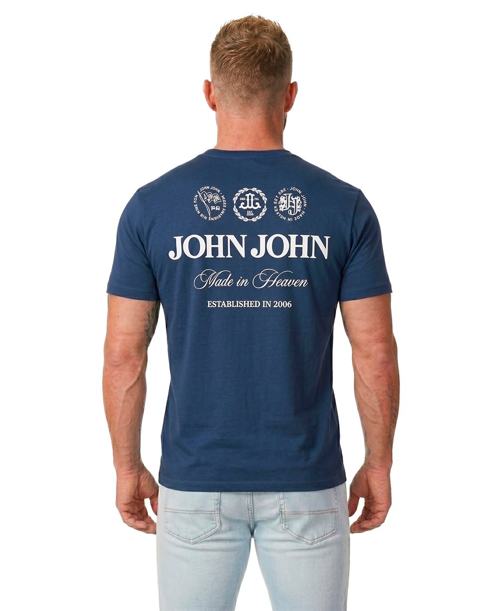 Camiseta Azul Escuro Masculina RG Legacy - John John