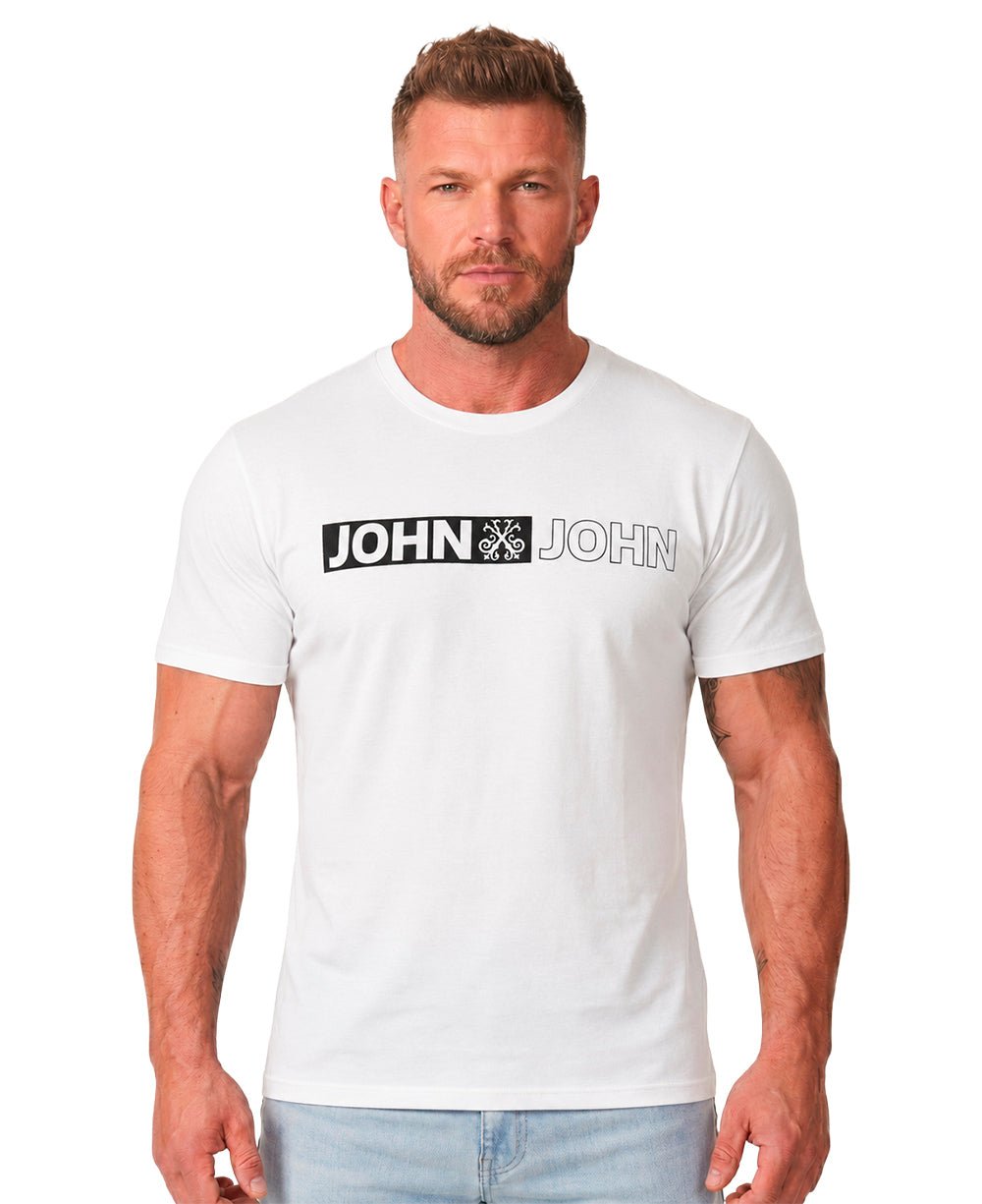 Camiseta Off White Masculina Regular Fit Est. 2006 - John John