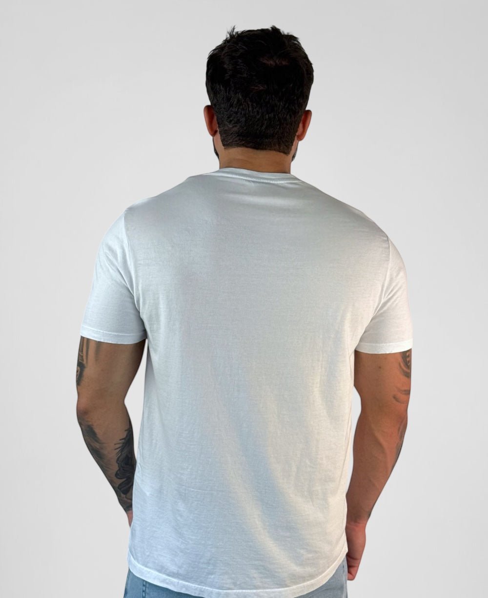 Camiseta Regular Fit 2000s Branco Masculina - John John