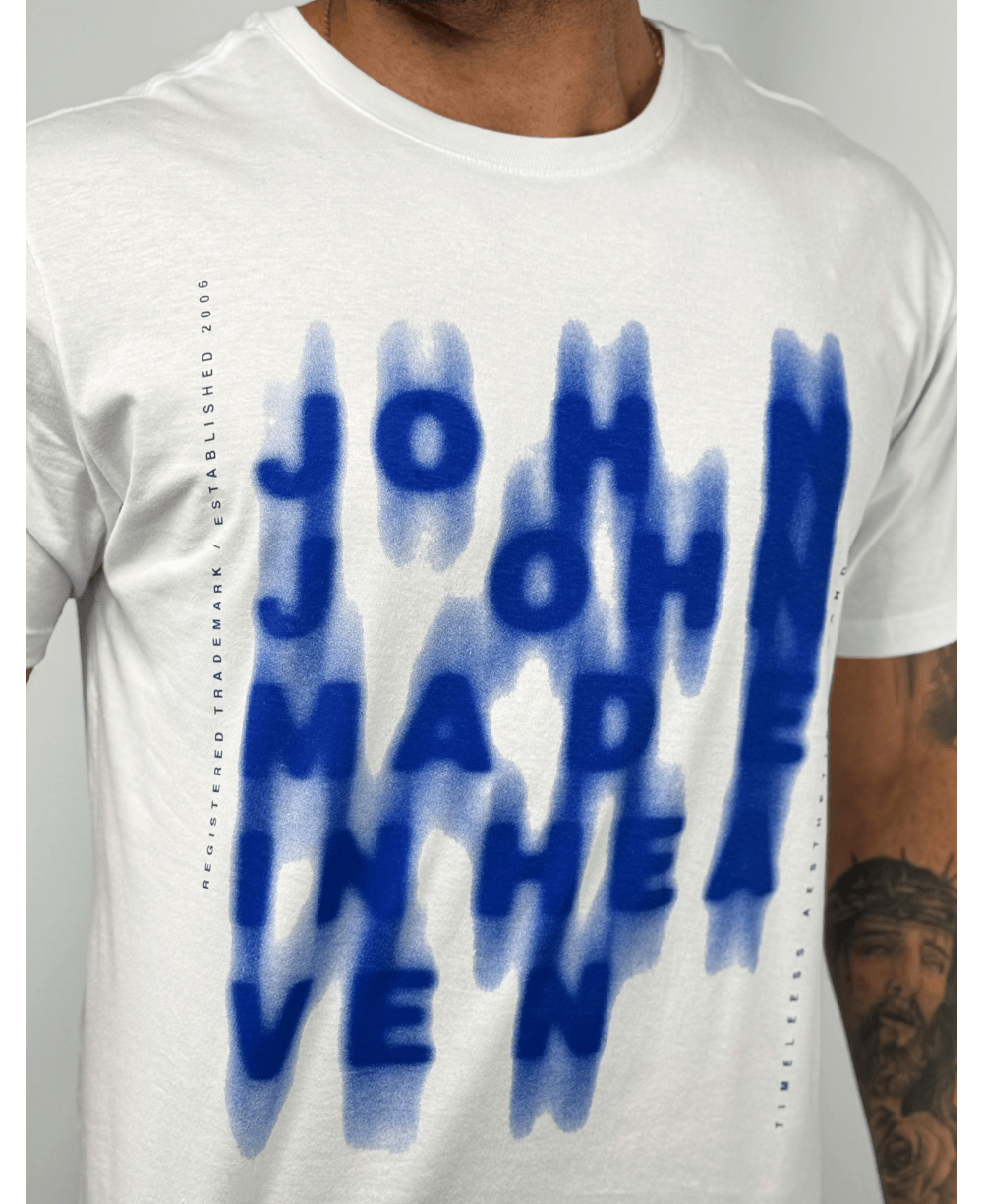 Camiseta Regular Fit Branco Starlight - John John