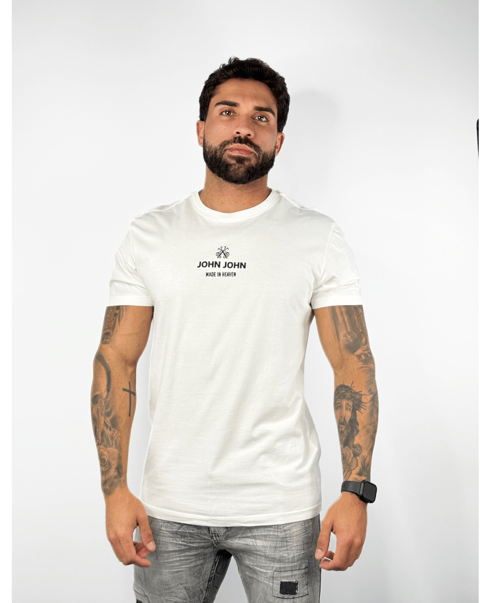 Camiseta Regular Fit Timeless Branco - John John