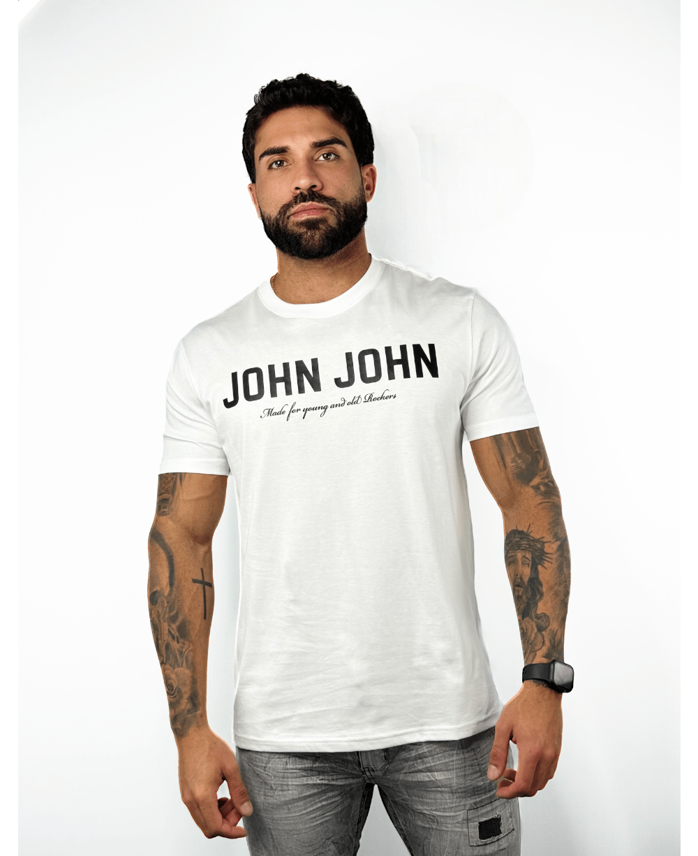 Camiseta Regular Fit Street White - John John