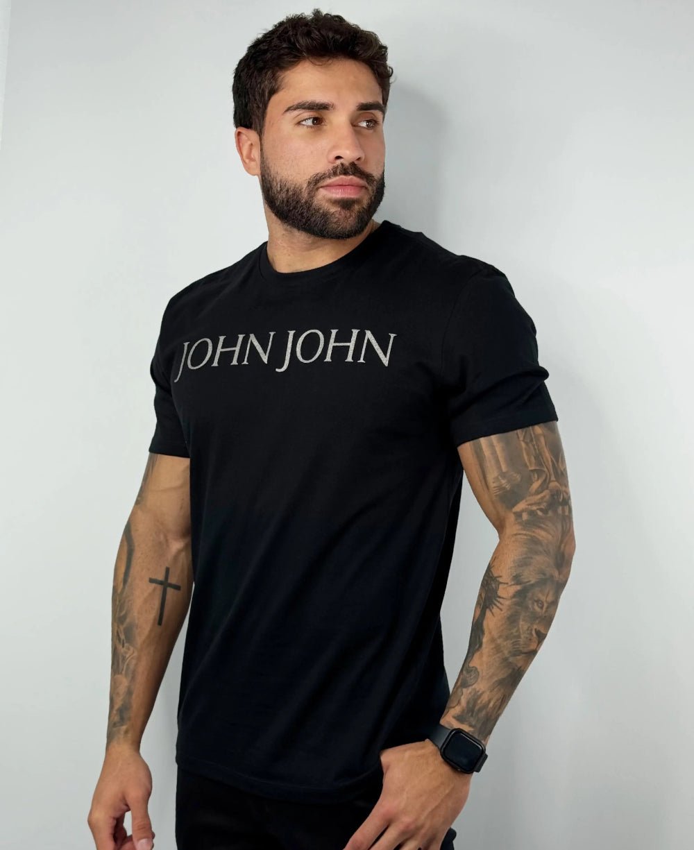 Camiseta Rg Special Bright Black Masculina - John John
