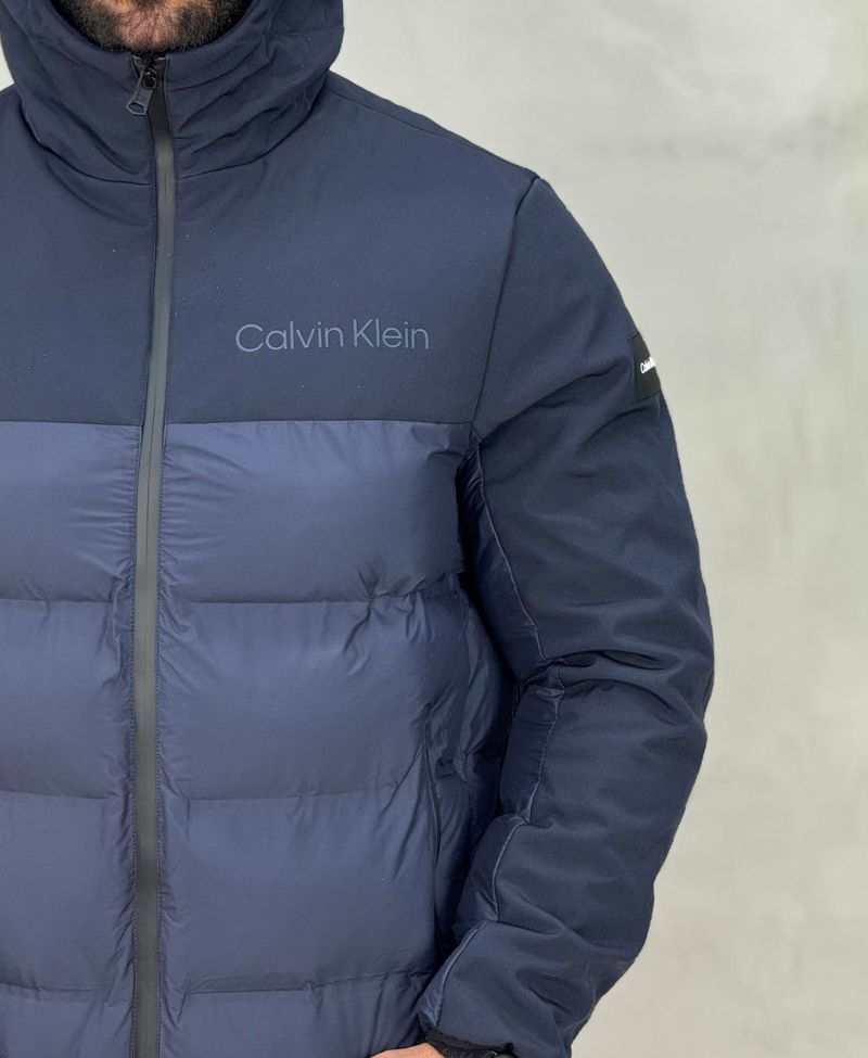 Jaqueta Azul Marinho Masculino Soft Shell - Calvin Klein
