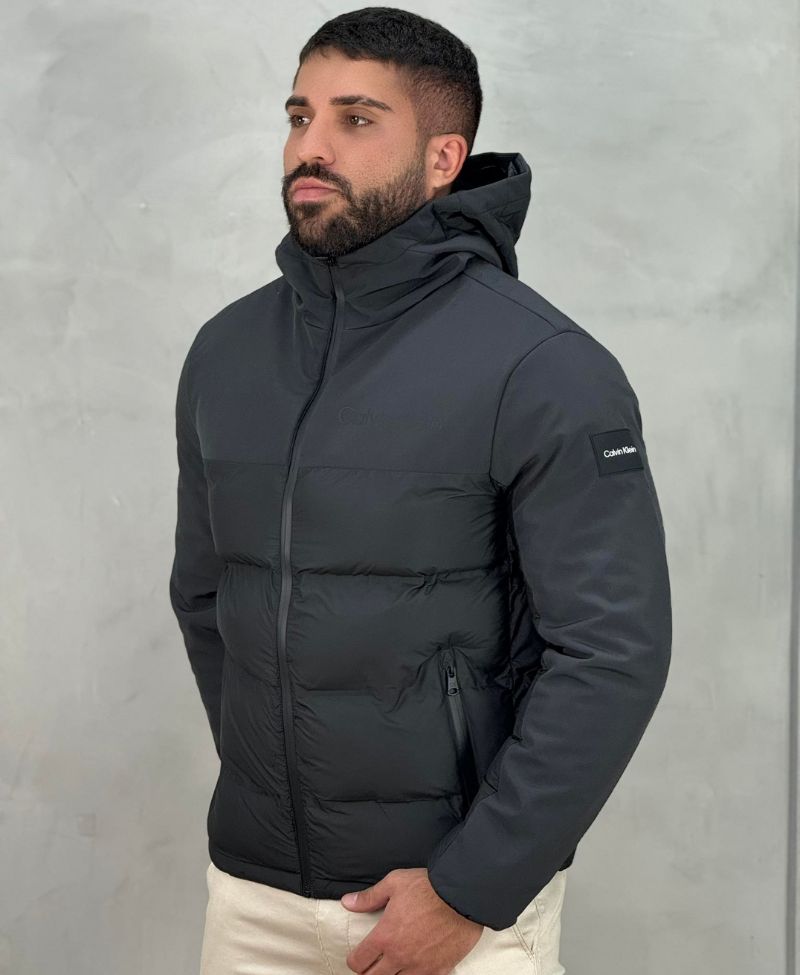 Jaqueta Preto Masculino Soft Shell - Calvin Klein