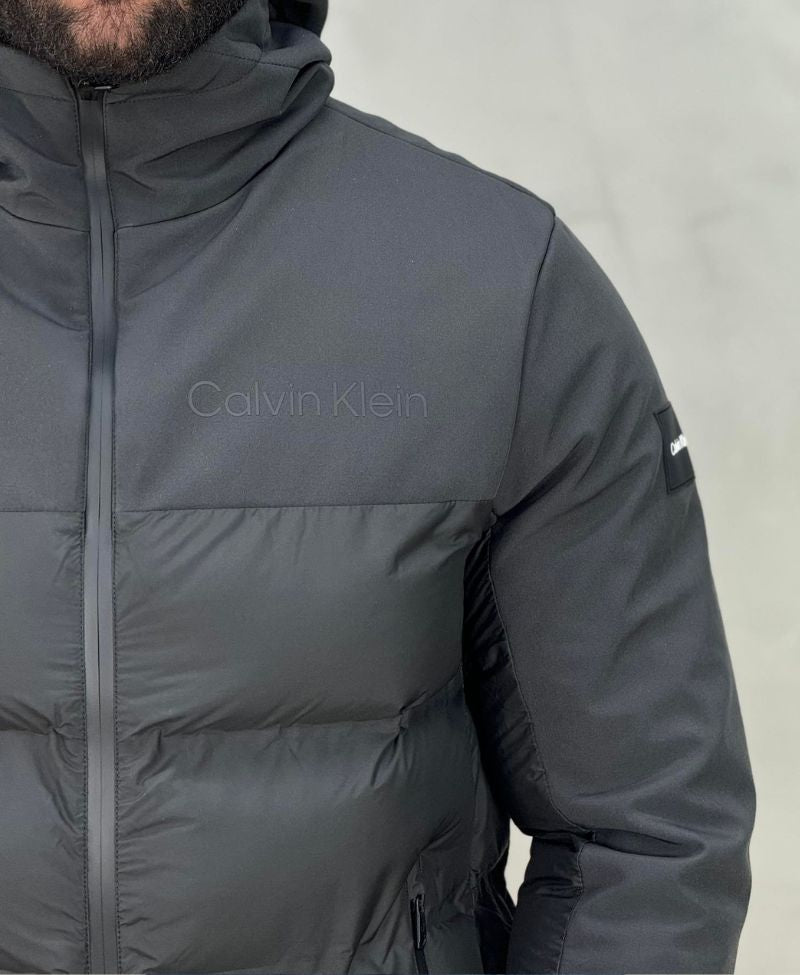 Jaqueta Preto Masculino Soft Shell - Calvin Klein