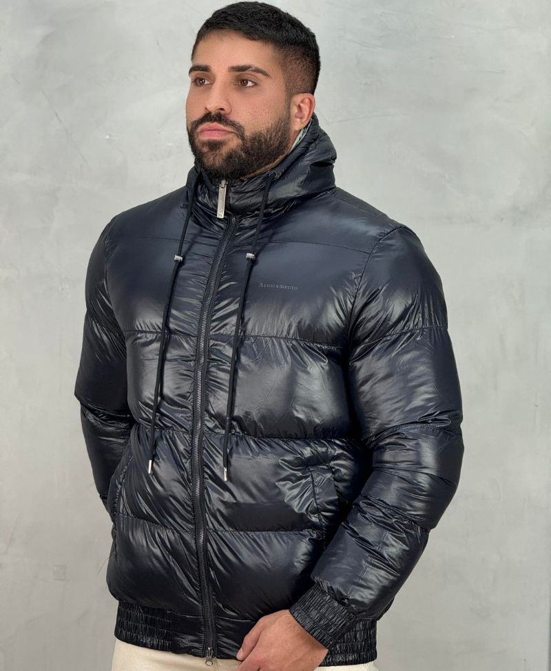 Jaqueta Puffer Masculino Double Side - Acostamento