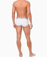 Kit 2 Cueca Branca Underwear Brief Clássica - Calvin Klein
